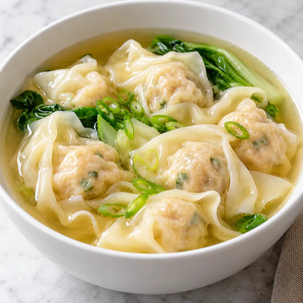 Silken Chicken Wonton
