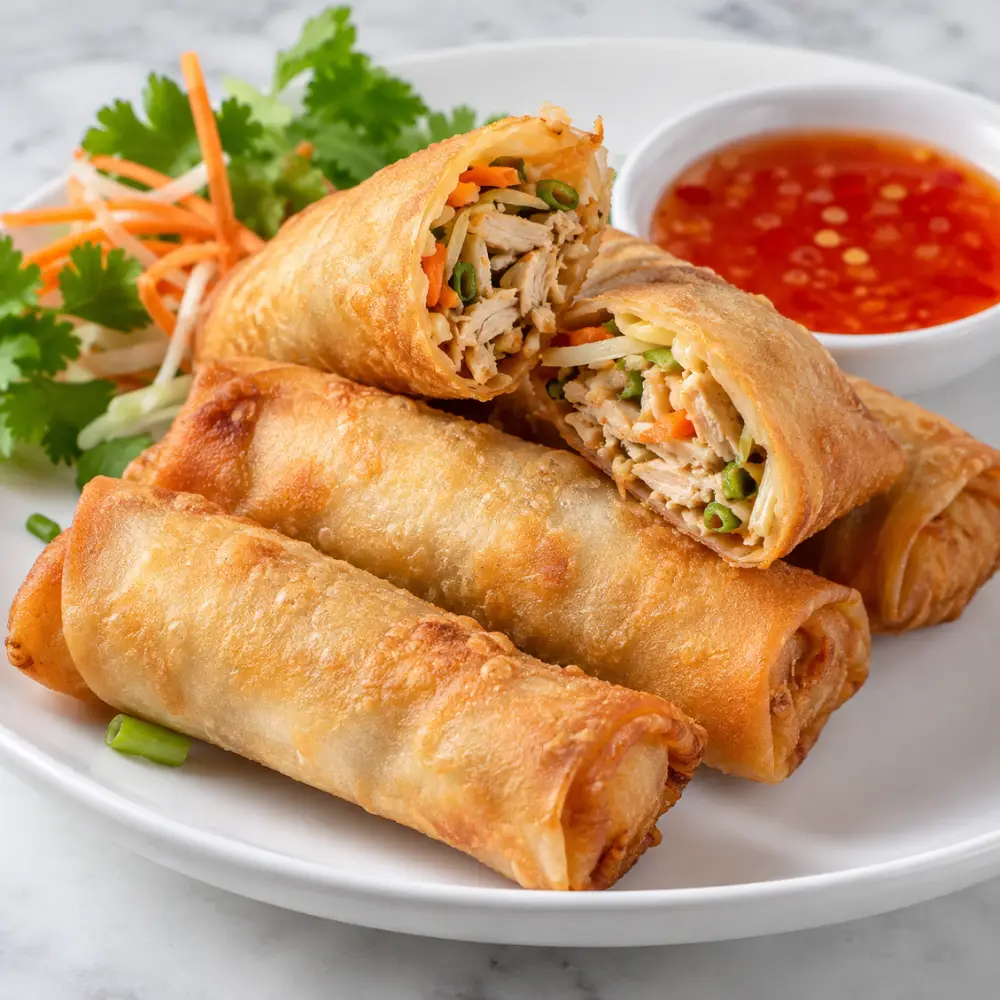 Crisp Chicken Spring Roll