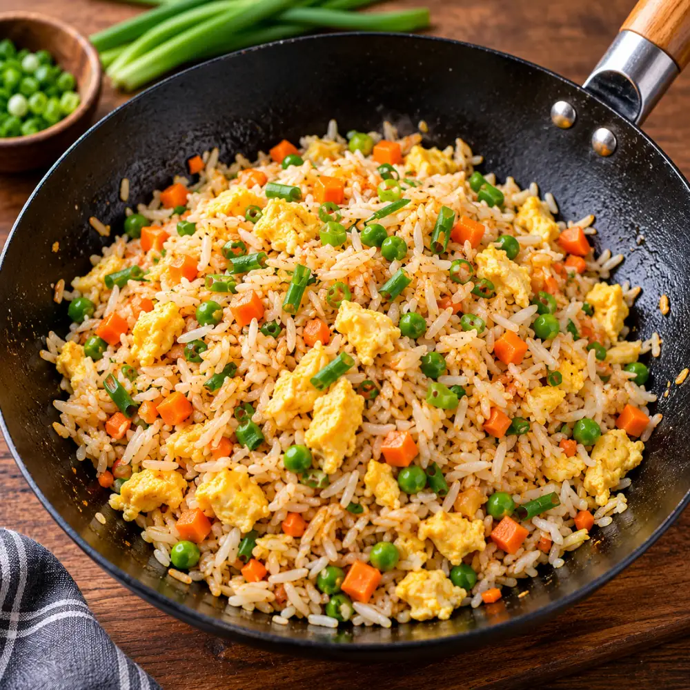 Wok-Tossed Egg Rice