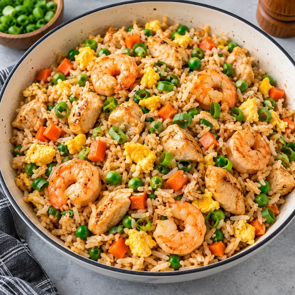 Chicken & Shrimp Fried Rice