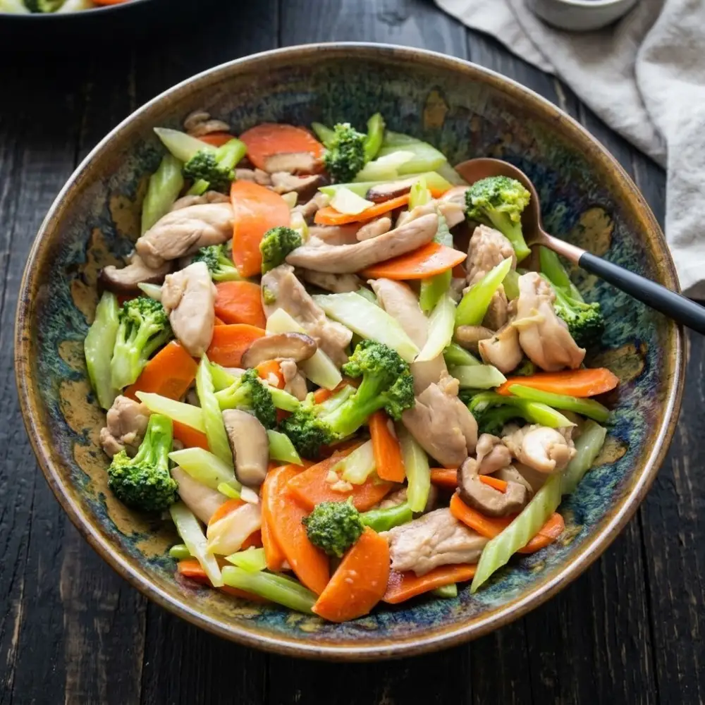 Mixed Vegetables with Chicken