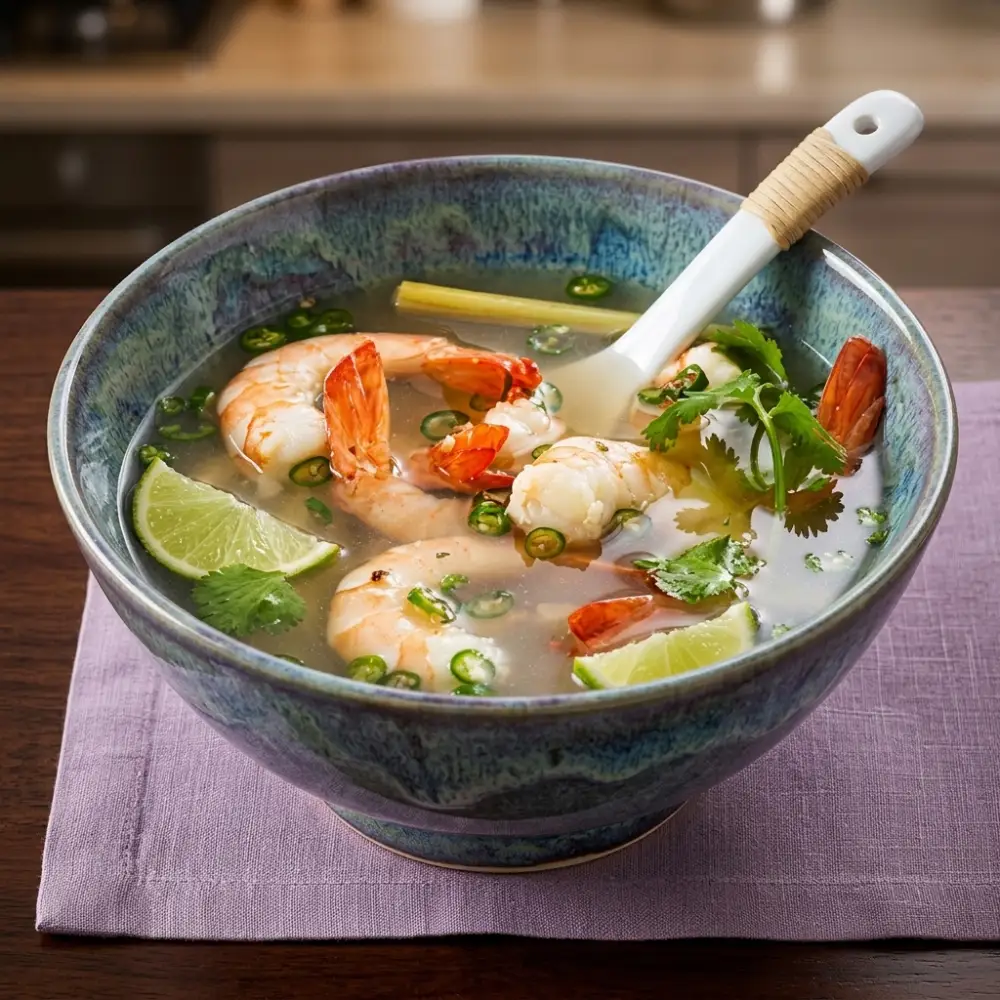 Tom Yum Royale Soup (Clear/Creamy)