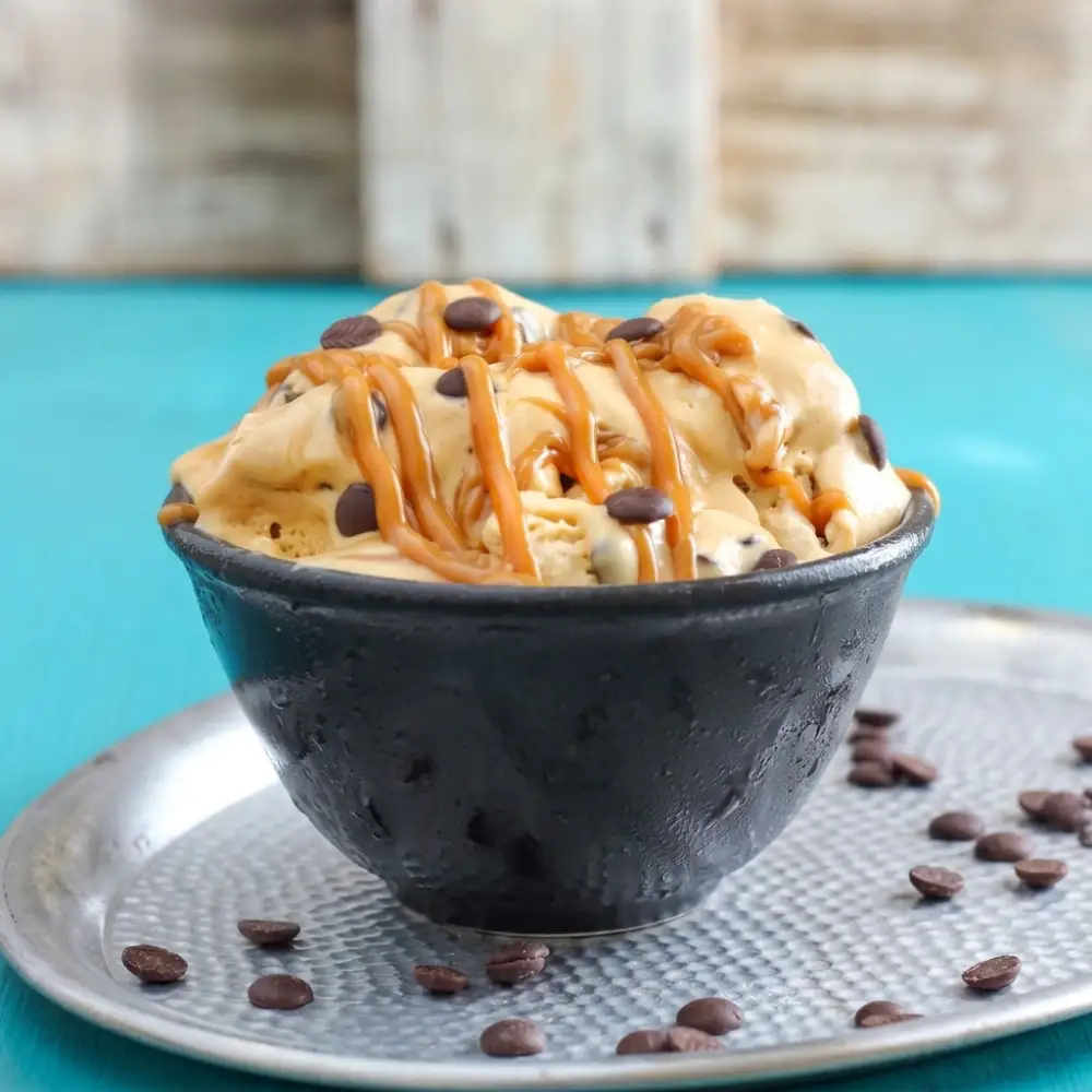 Ice Cream with Caramel