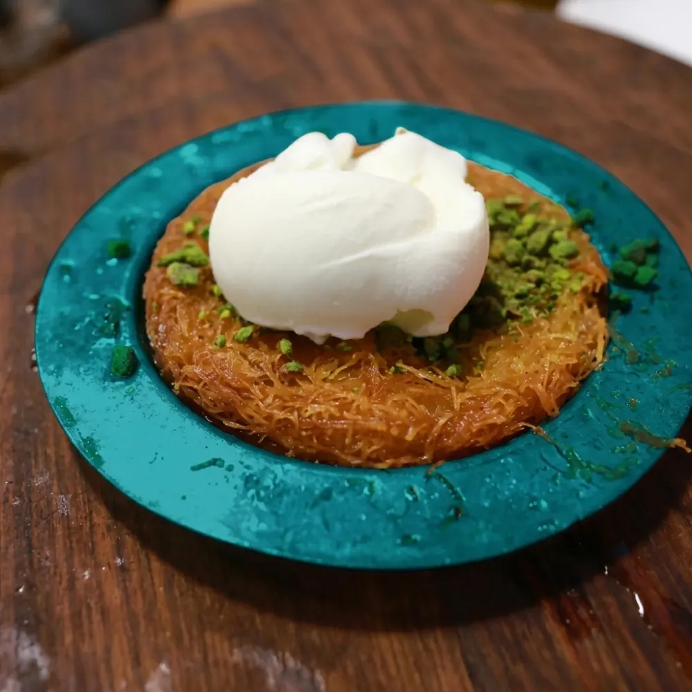 Kunefe Ice cream